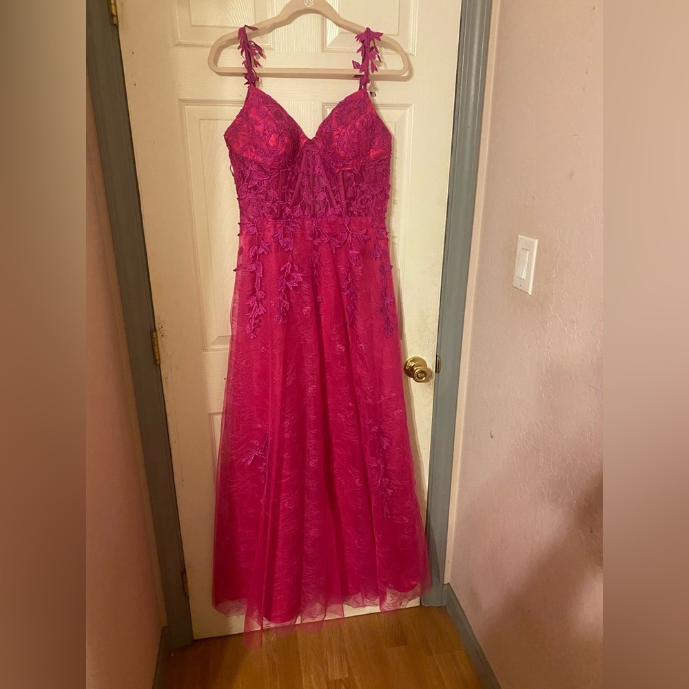 Corset prom dress